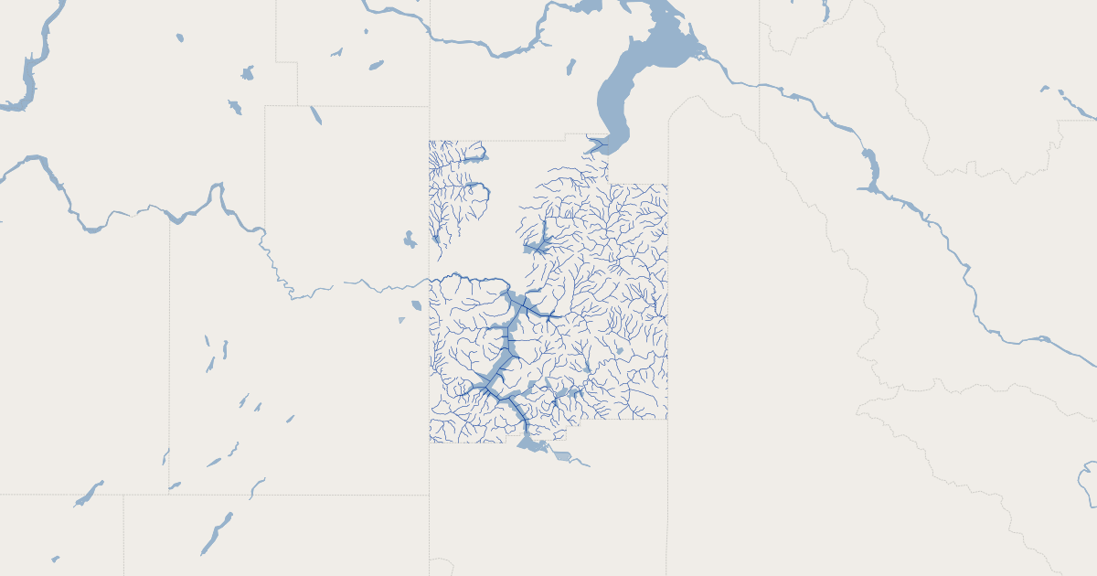 Kootenai County, Idaho Streams
