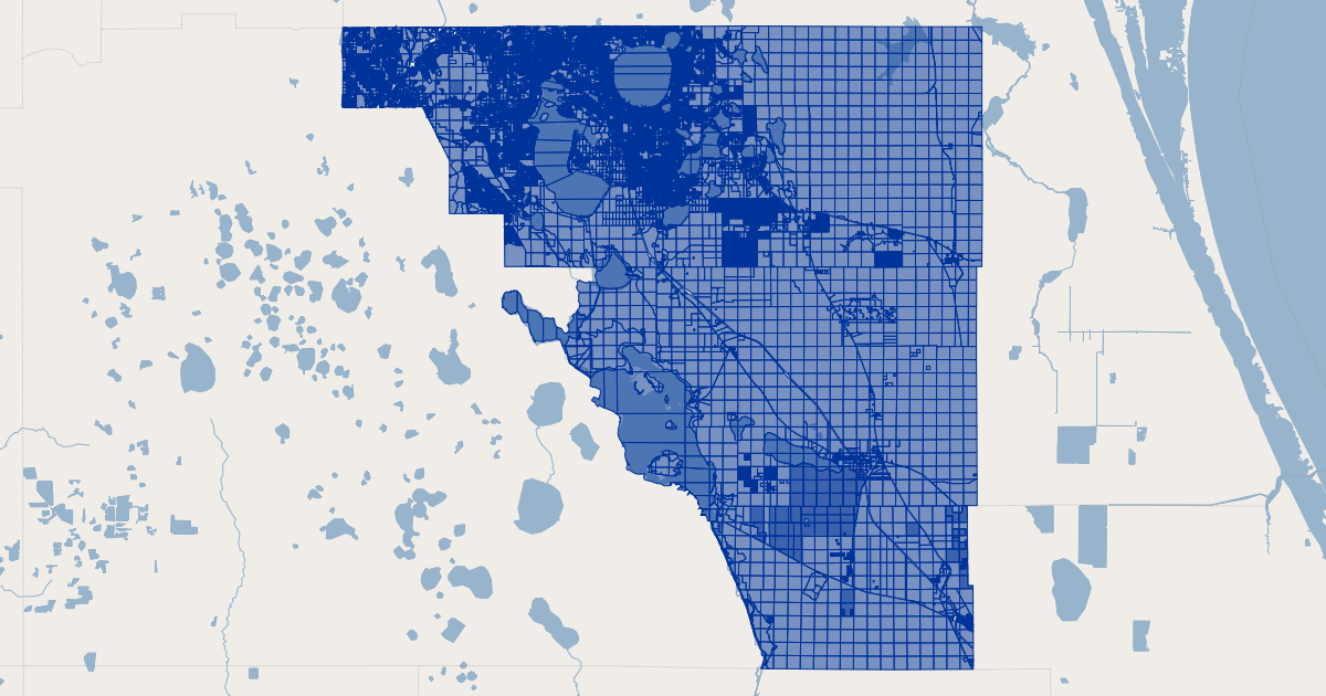 Osceola County, Florida Parcels GIS Map Data Osceola County