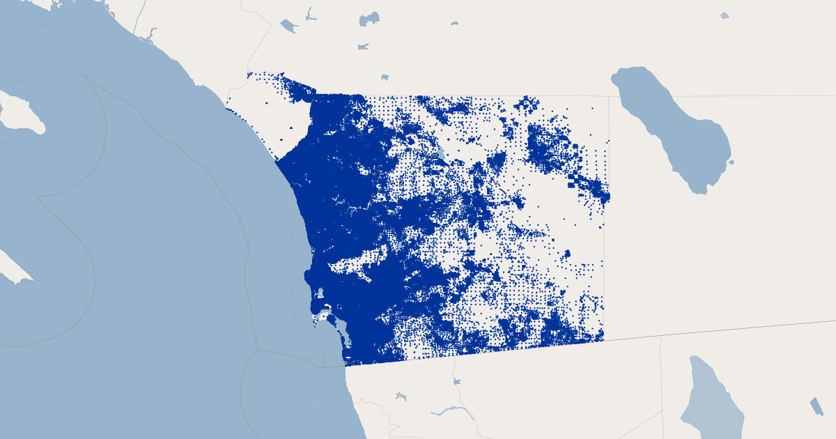 San Diego, California Addresses GIS Map Data City of San Diego