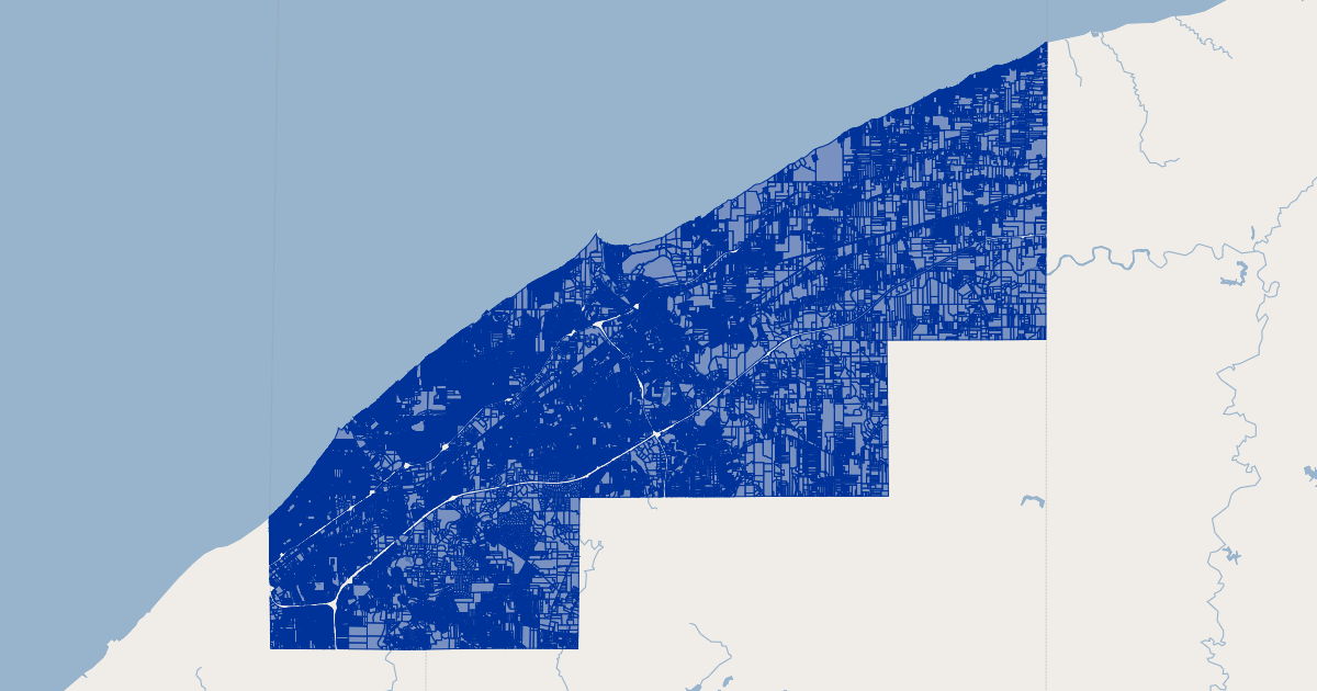 Lake County, Ohio Parcels Koordinates