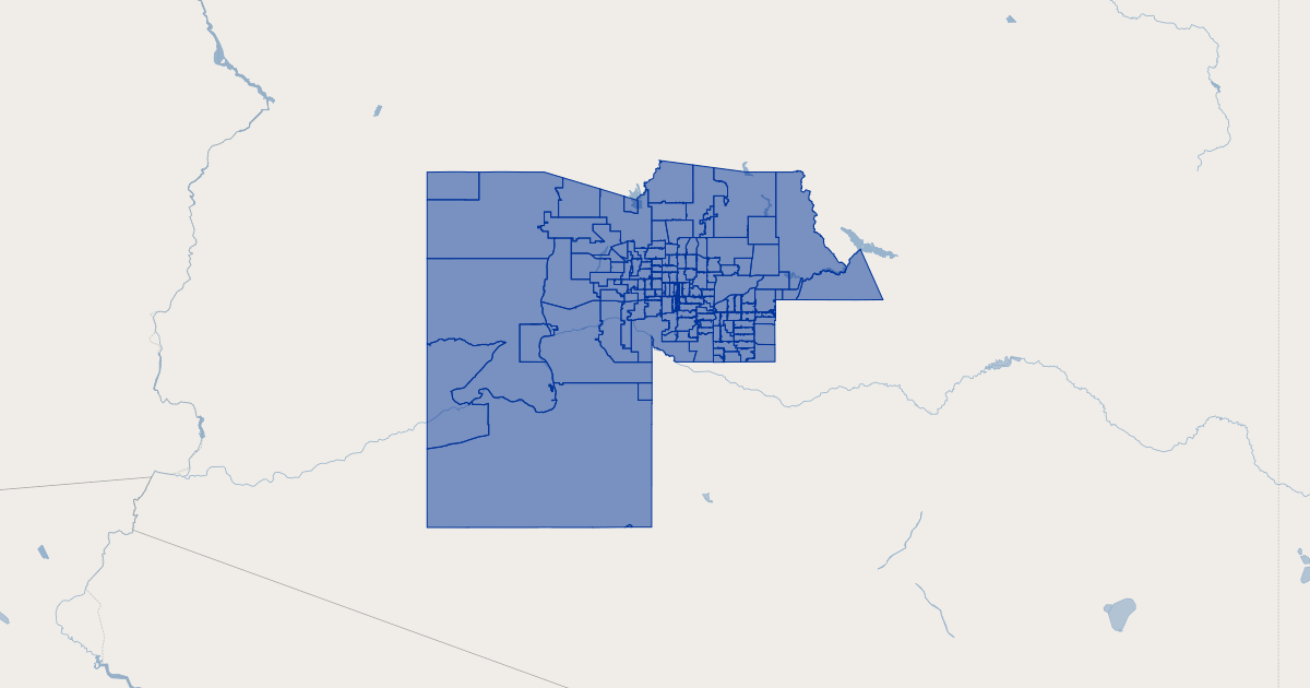 Maricopa County Arizona Zip Codes Koordinates