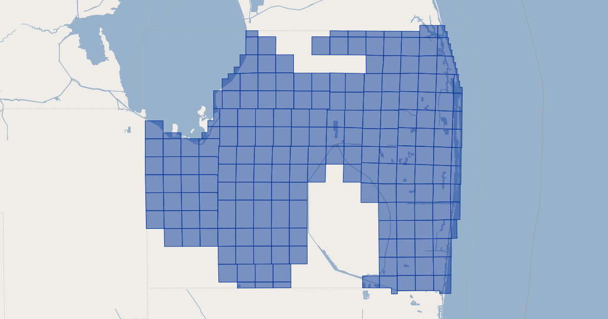 Palm Beach County, Florida Zoning Quads | Koordinates