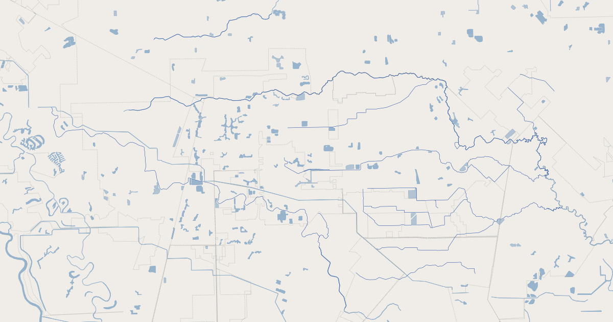 Pearland Texas Creeks Koordinates