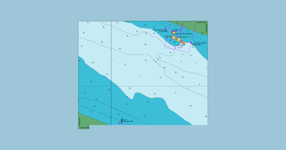 Chart NZ 4314 Manukau Harbour LPG Terminal LINZ Data Service