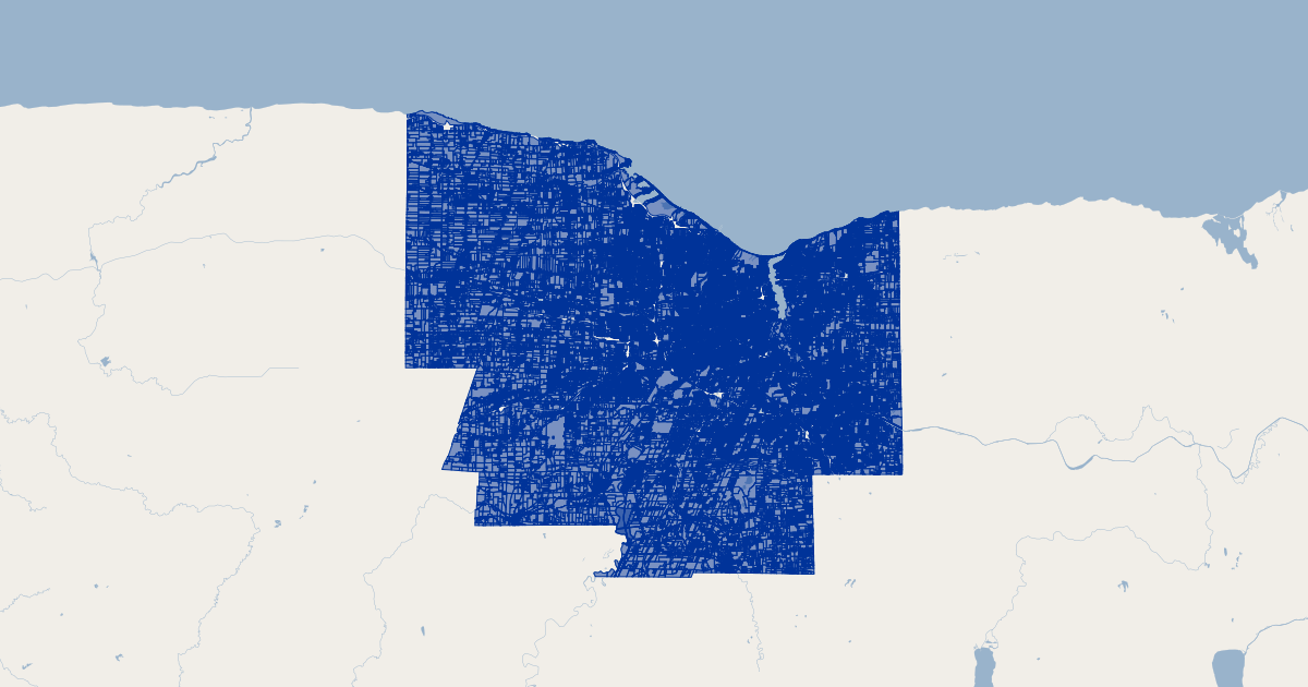 Monroe County, New York Parcels Koordinates