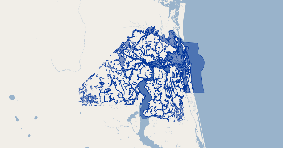 Jackonsville, FL Flood Zones Koordinates