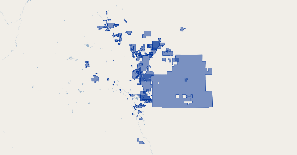 El Paso County Colorado Metropolitan District Koordinates