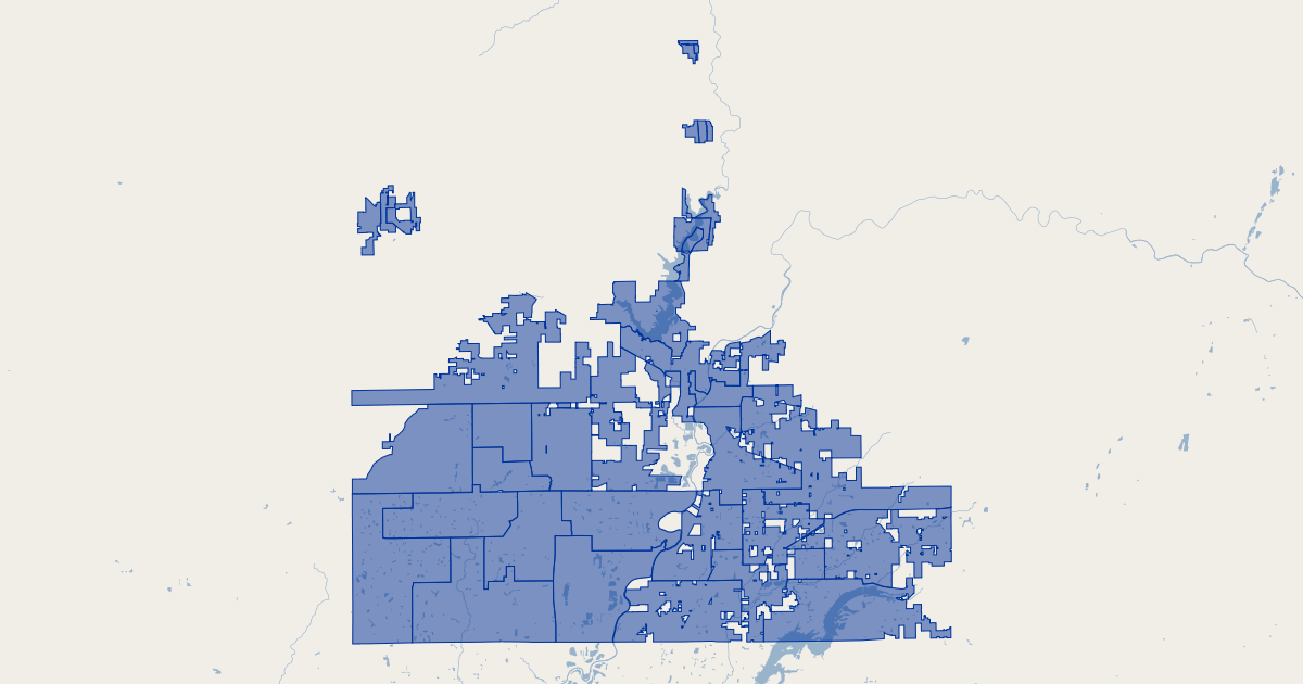 Hamilton County, Indiana Municipal Council Districts Koordinates