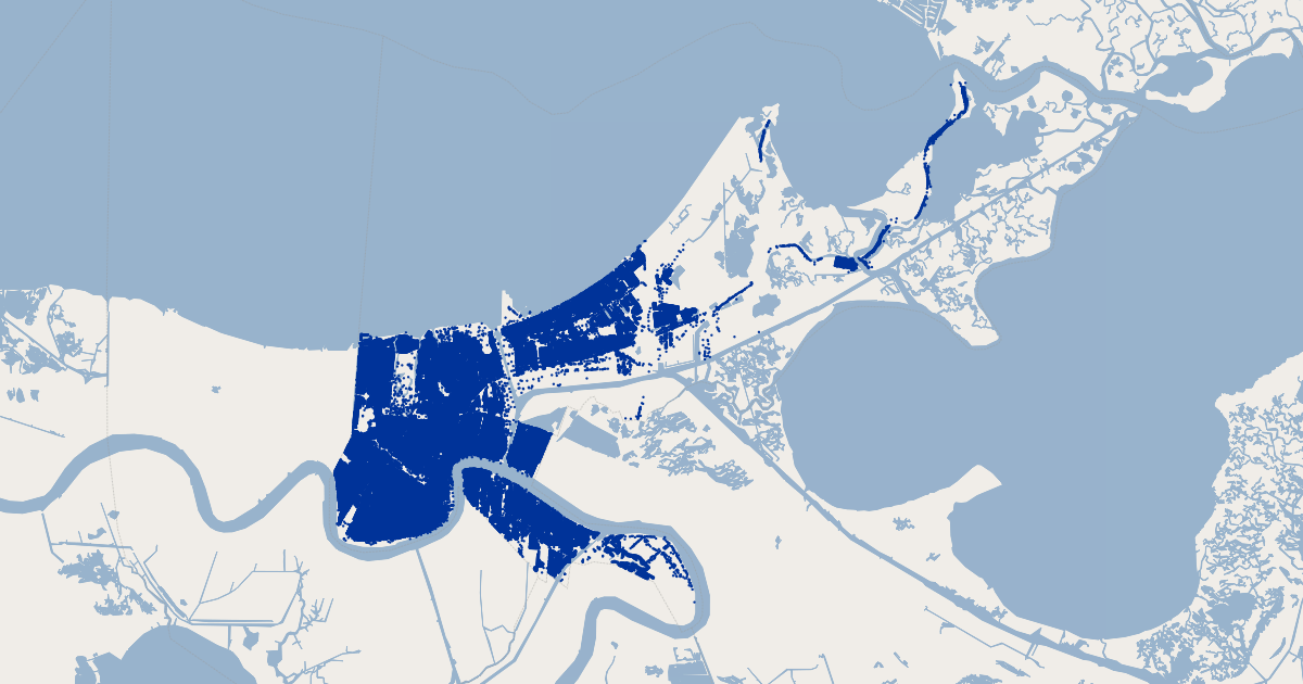 New Orleans Address Point | Koordinates