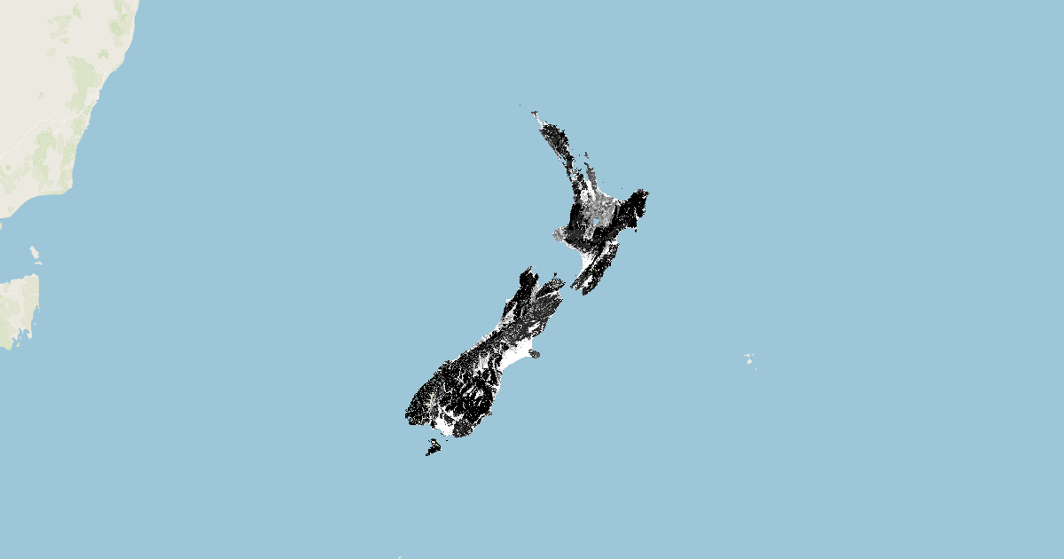 Browse GIS data | MfE Data Service