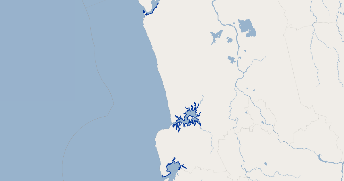 Coastal Sensitivity Area (Inundation) (Notified) | WDC Data Service