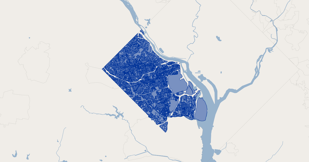 Arlington County, Virginia Neighborhoods | GIS Map Data | Arlington ...