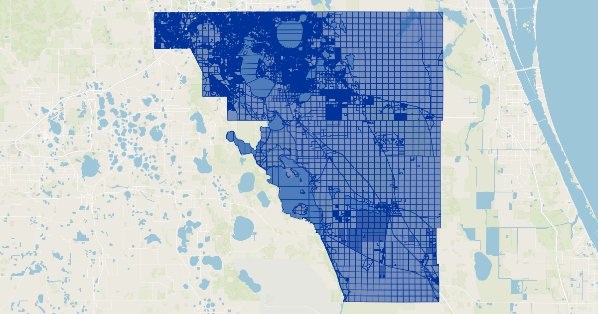 Osceola County, Florida Parcels Koordinates