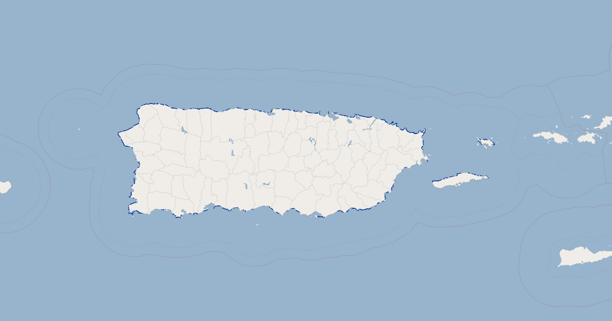 Puerto Rico Projected 30-year Coastal Erosion Hazard Area | Koordinates