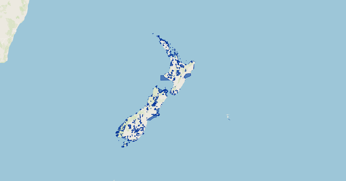 NZ Suburbs and Localities | LINZ Data Service