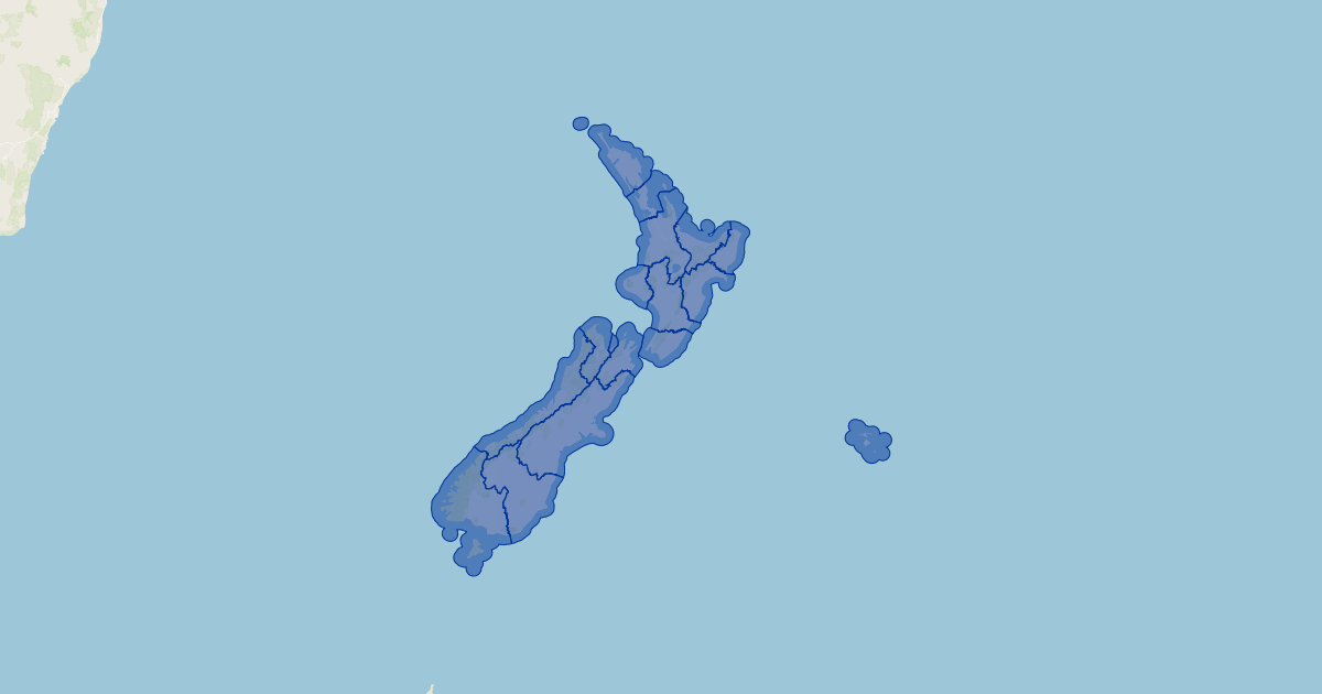 2023 Census population change by ethnic group and regional council