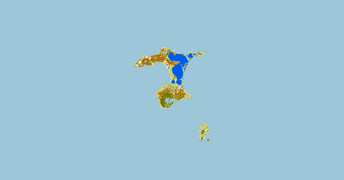 LUCAS Chatham Islands Land Use Map 2020 v001 | MfE Data Service