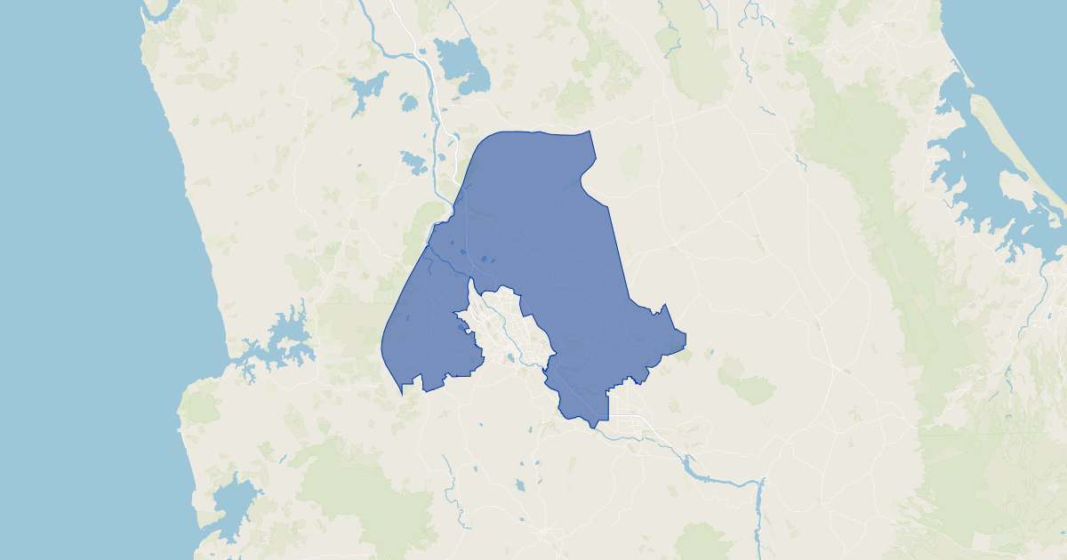 Ecological management area notified wdc data service