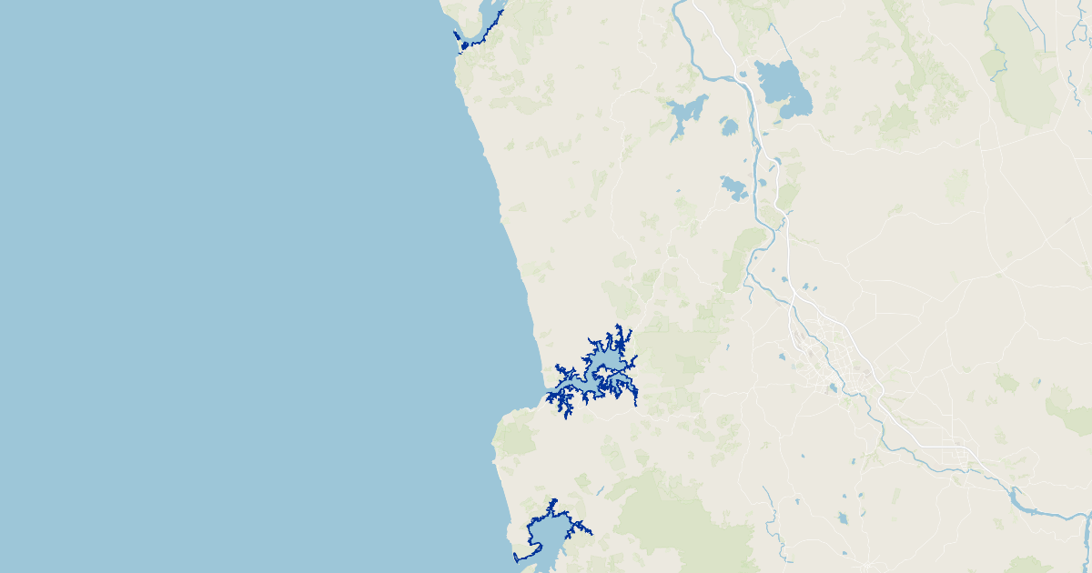 Coastal Sensitivity Area Inundation Partop Wdc Data Service