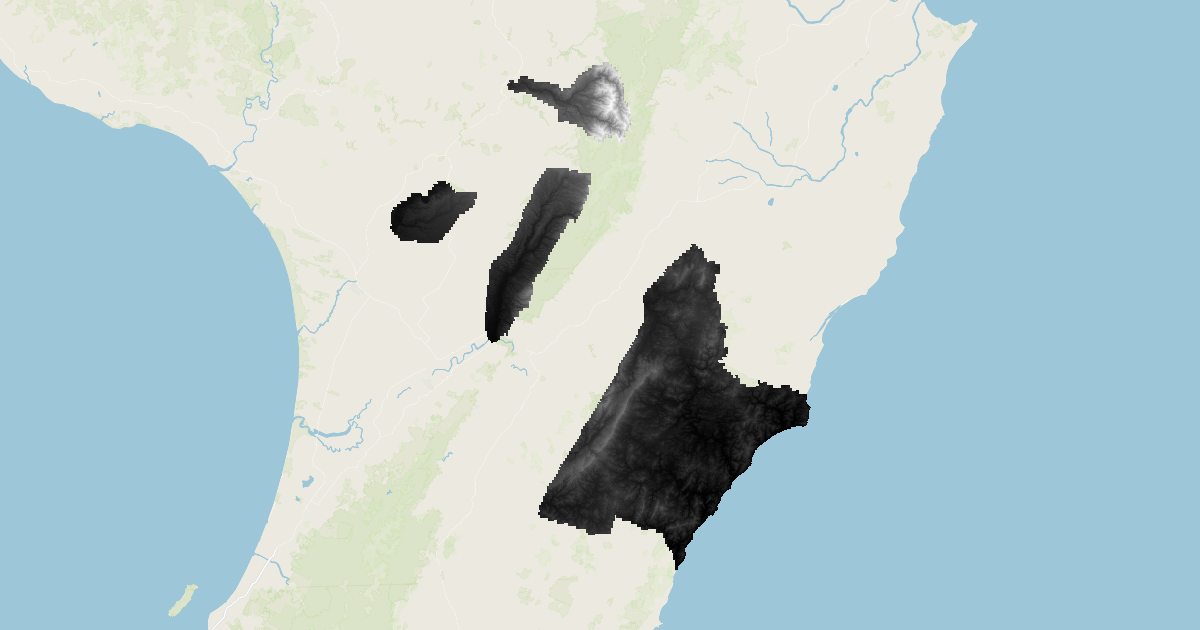 Manawatū - Whanganui LiDAR 1m DSM (2024) | LINZ Data Service
