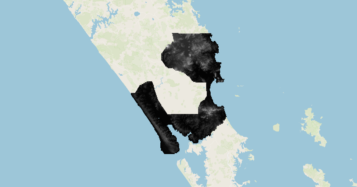 Northland LiDAR 1m DSM (2024) | LINZ Data Service