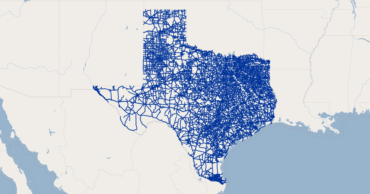 Texas Reference Markers | Koordinates