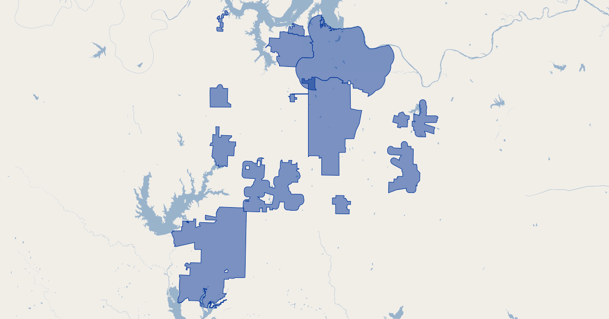 City of Sherman, TX CCN Water | Koordinates