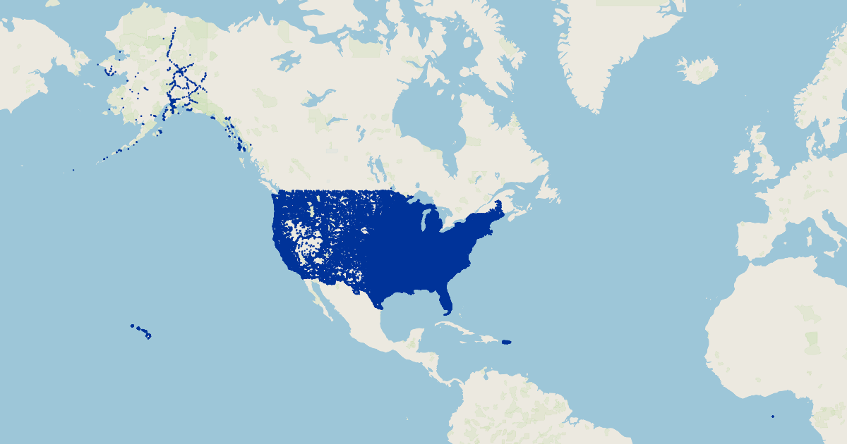 National Bridge Inventory Koordinates