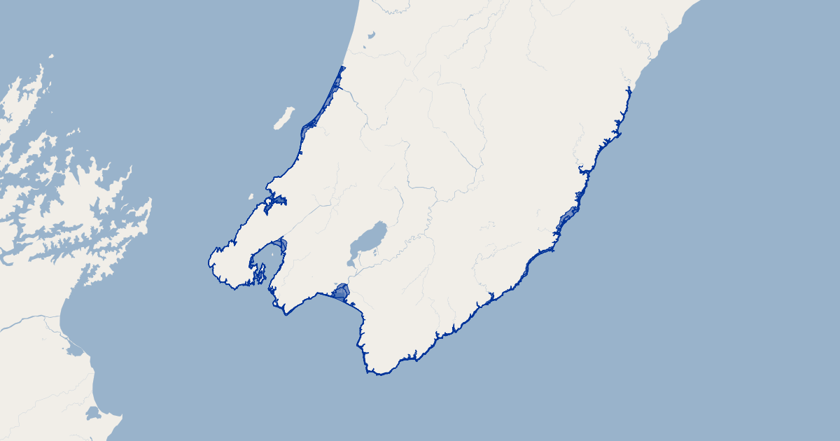 Tsunami evacuation zones today