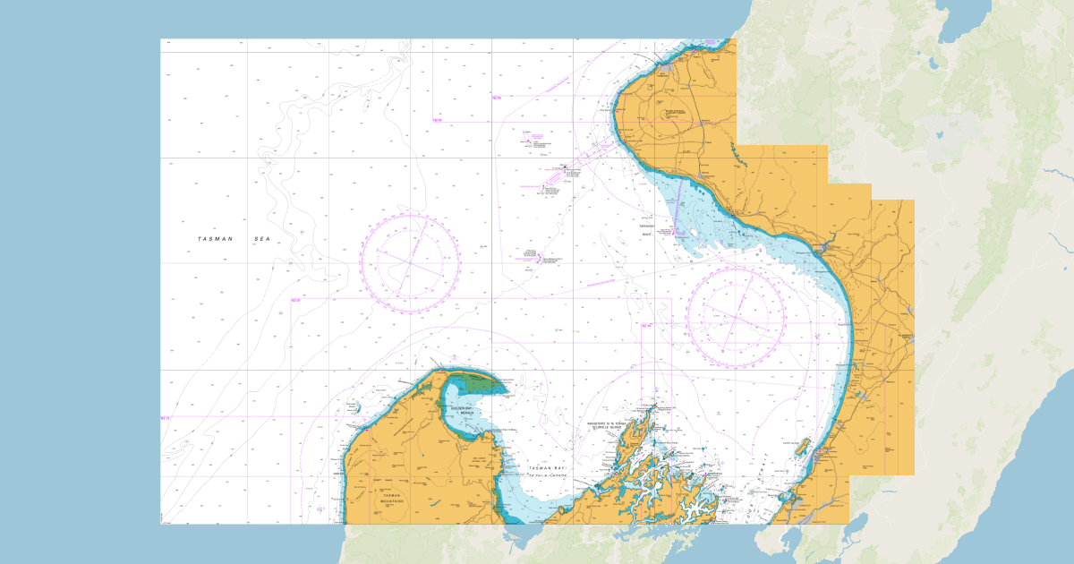 Chart NZ 48 Western Approaches to Cook Strait | LINZ Data Service