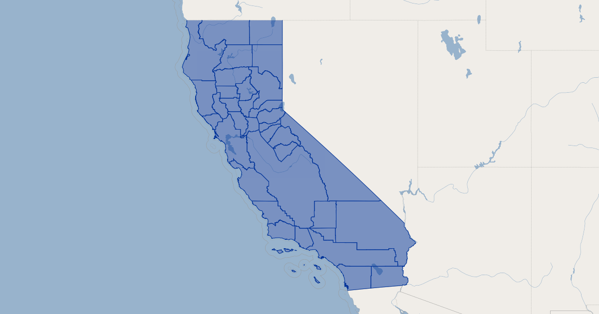 California Air Districts (2004) | Koordinates