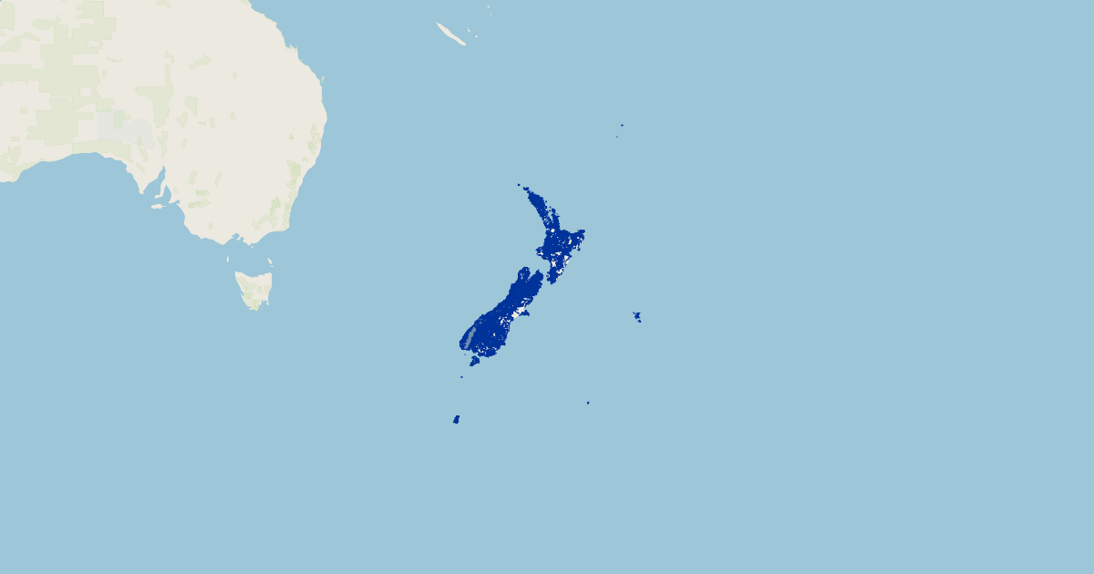 DOC Public Conservation Areas | Koordinates