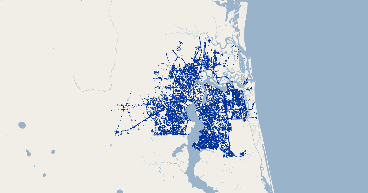 Jackonsville, FL Storm Inlets | Koordinates