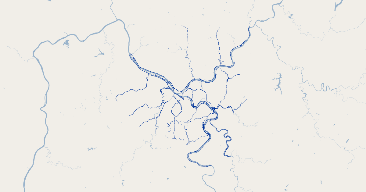 Allegheny County, Pennsylvania Railroad | Koordinates