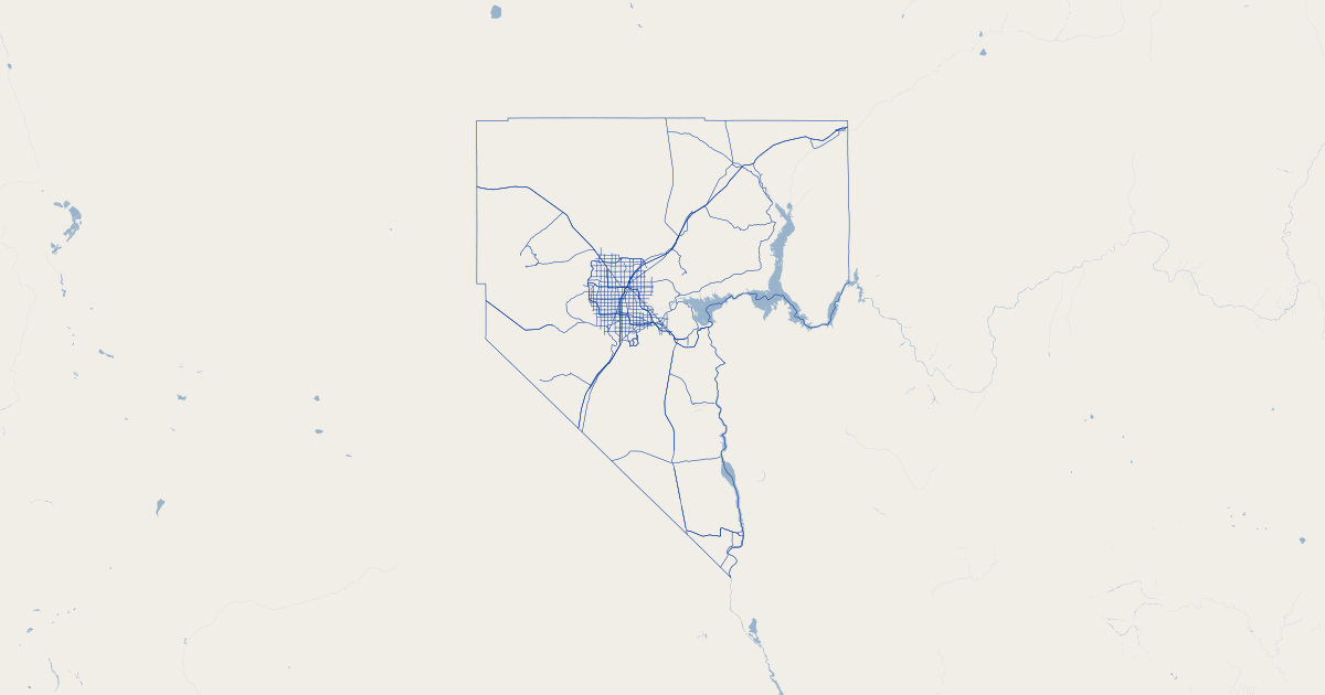 Las Vegas Map, Nevada - GIS Geography