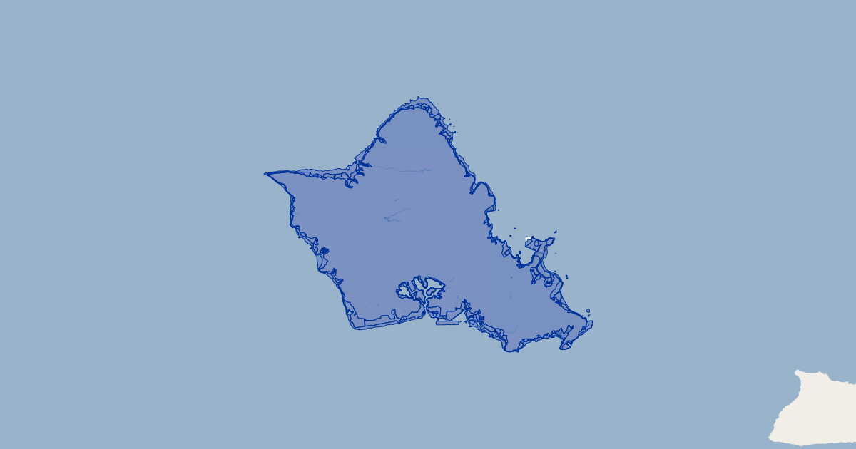 Hawaii tsunami safe zones