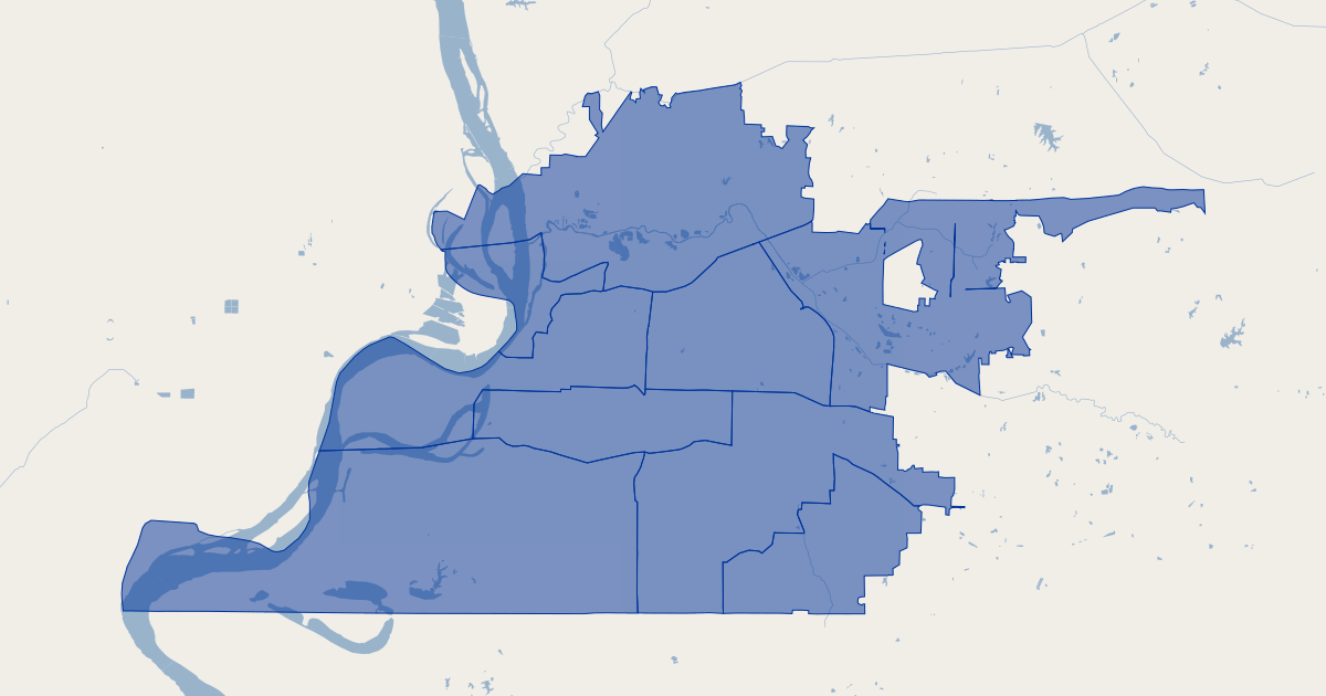 Memphis, TN Police Precincts | Koordinates