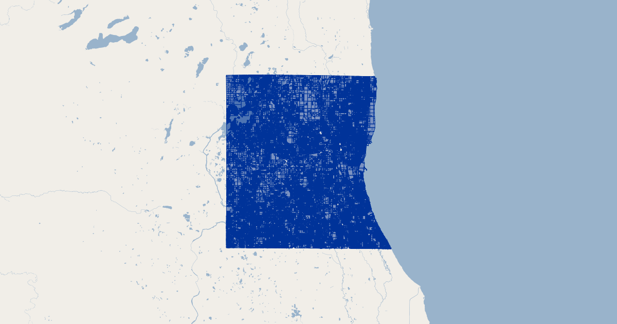 Lake County, Illinois Tax Parcels Koordinates