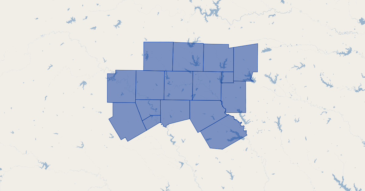 Fort Worth, Texas County Boundaries | Koordinates