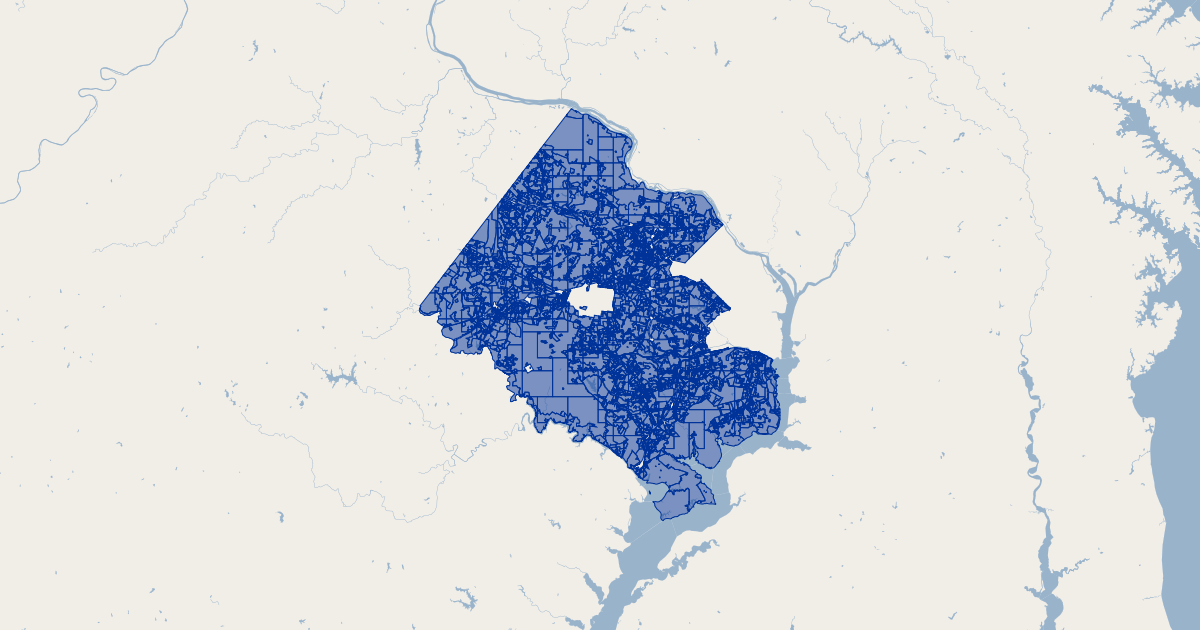 Fairfax County, Virginia Zoning Districts | Koordinates