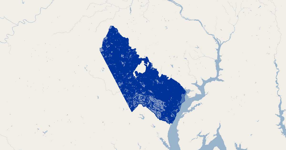 Prince William County, Virginia Land Cover | Koordinates