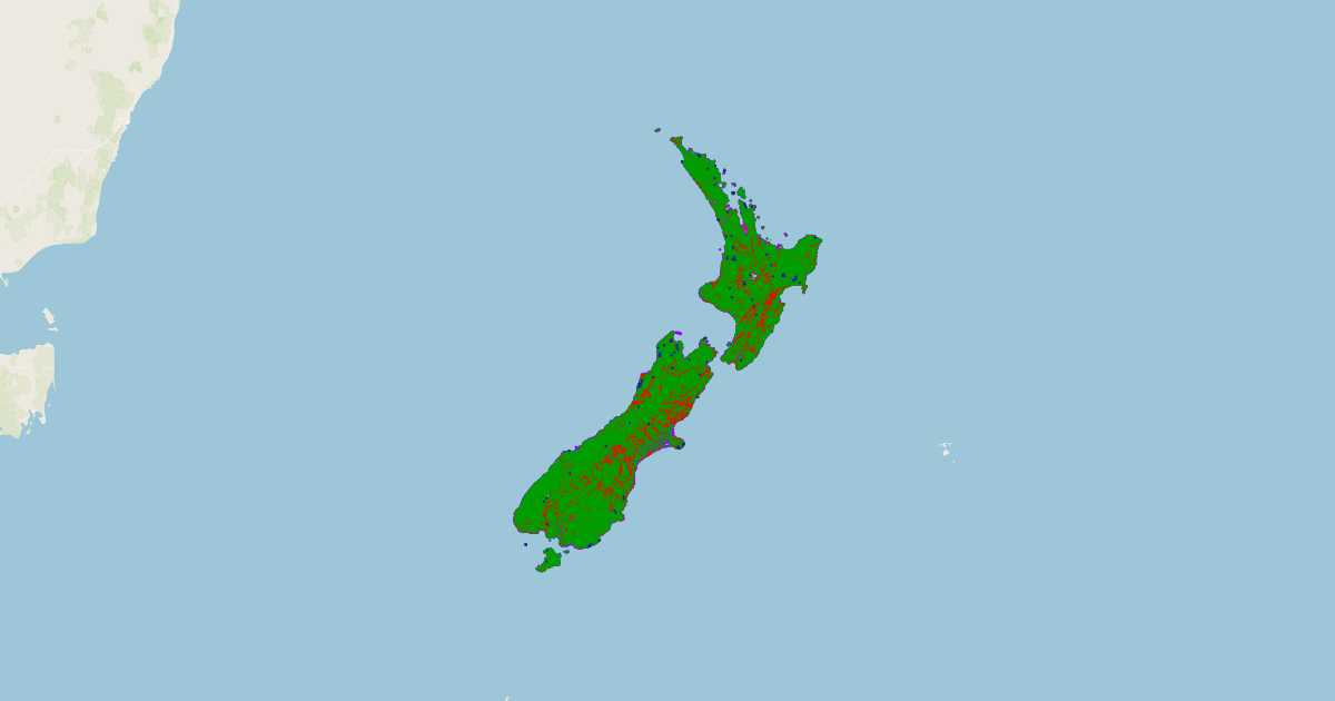 NZ Topo 50 Relief Data | LINZ Data Service